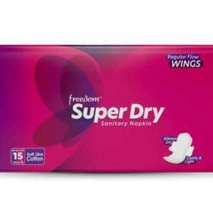 Freedom Super Dry Sanitary Napkin  15 Pads (220mm) N/A