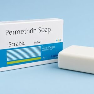 Leeford Scrabic Permethrin Anti-Scabies Medicated Soap 75g