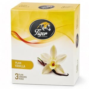 Tiger Vanilla Flavored Condom 3's Pack